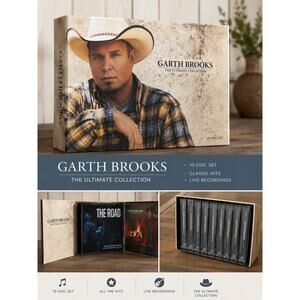 Garth Brooks The Ultimate Collection 10 Disc CD Box Set QVC Exclusive